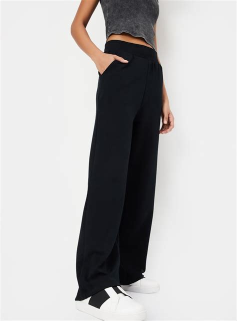 Buy Women Solid Relaxed Fit Track Pants Online at just Rs. 999.0 ...