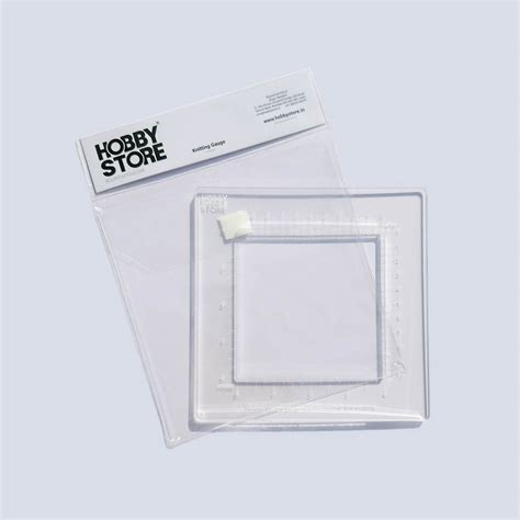 Knitting and Crochet Tension Gauge by Hobby Store – Magic Needles