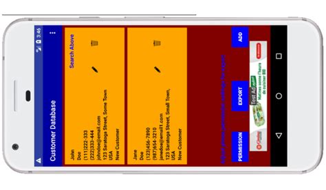 Customer Database - App on Amazon Appstore