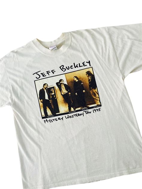 vintage jeff buckley shirt mystery whiteboy tour 1995 double sided ...