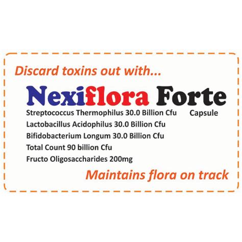 Nexiflora Forte Capsules NEXICON PHARMACEUTICALS