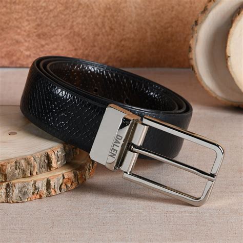 Panther Reversible Leather Belt by-Dalen – Dalen Luxury