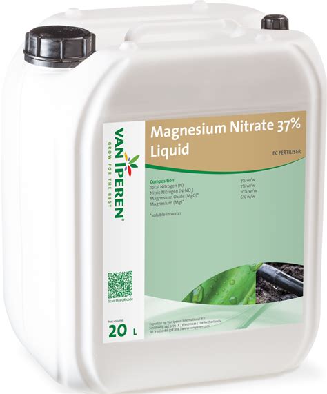 Magnesium Nitrate 37% Liquid - Van Iperen International