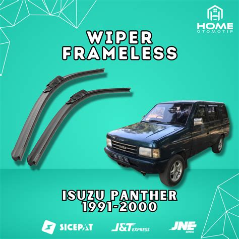 Jual Wiper Soft Blade Mobil Isuzu Panther 1991 - 2000 Frameless Single ...