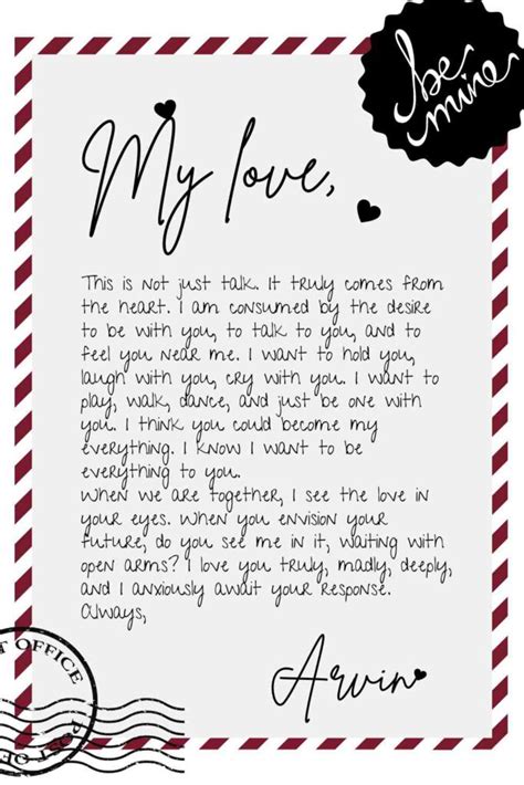 Sweet Love Letter For Her - Cute Love Letters For Her - FDOMF