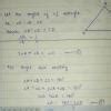 angles of a triangle are in the ratio 1:2 If the sum of these angles is ...