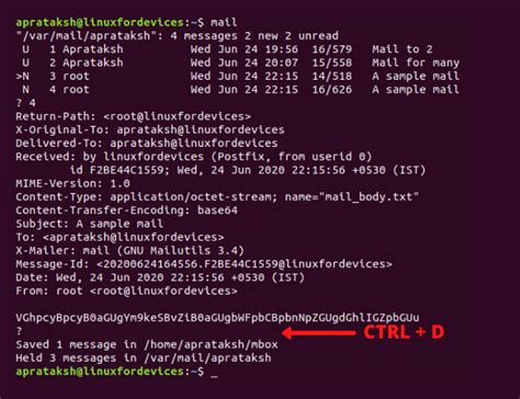 Image result for Mail Command in Linux