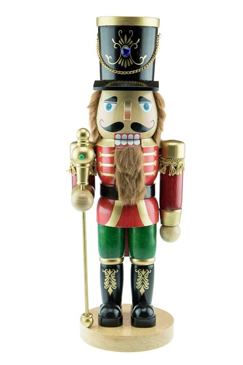 Buy Clever Creations Traditional Wooden Nutcracker - Fully Functional ...