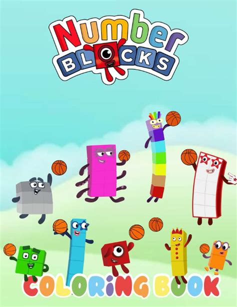 Numberblocks Coloring Book Coloring 1 15 Numberblocks Characters ...