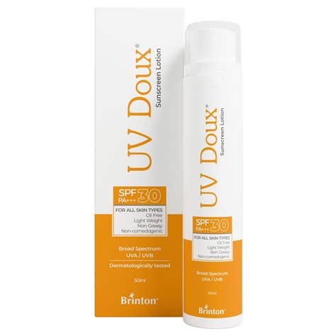 UV Doux Sunscreen Lotion SPF 30 | India’s No.1 Dermatologist ...