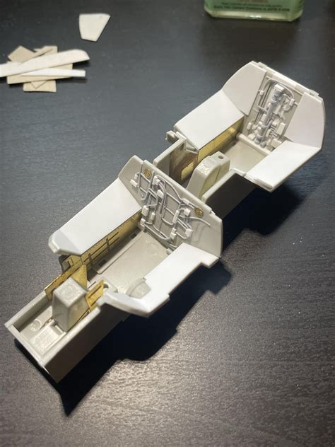 Refining the scratch-built details on my Tamiya 1/32 F-14A Cockpit and ...