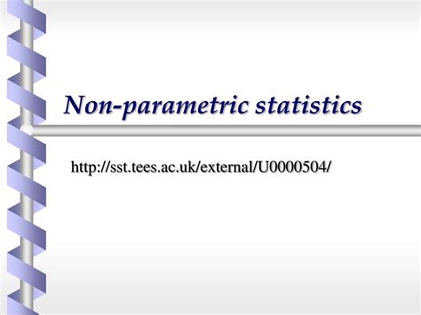 Image result for Non-Parametric Statistics