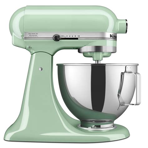 KitchenAid Deluxe Series 4.5 Quart Tilt-Head Stand Mixer with Stainless ...
