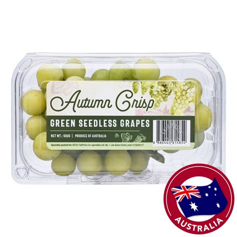Autumn Crisp Australia Green Seedless Grapes | NTUC FairPrice