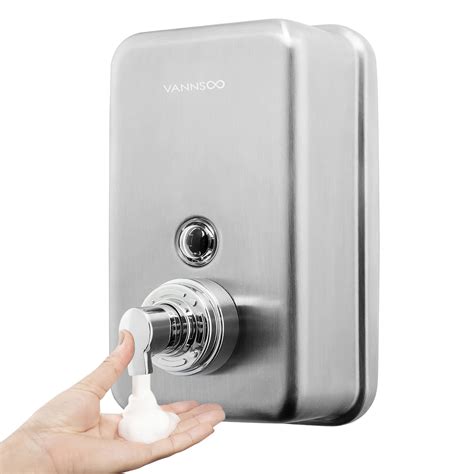 Snapklik.com : VANNSOO Commercial Wall Mount Stainless Steel Foaming ...