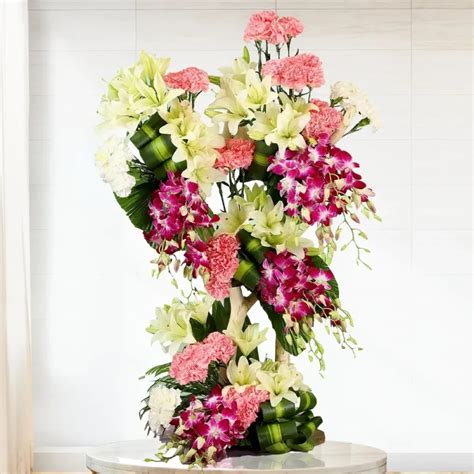 Order Arrangement Of Mix Flower 4ft Tall online | Get same day delivery ...