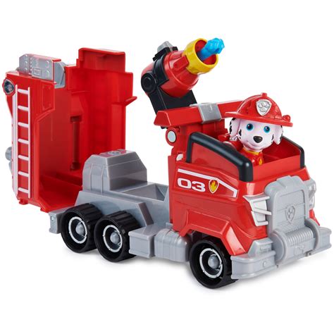 Buy PAW Patrol, Marshall Deluxe Transforming Movie Vehicle Online at ...
