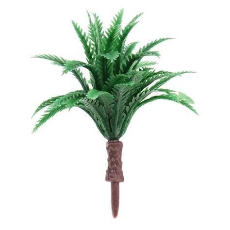 ⚡️Buy Maxbell 10x 4.5cm Green Tree Model 1/150 Scale Layout for Train ...