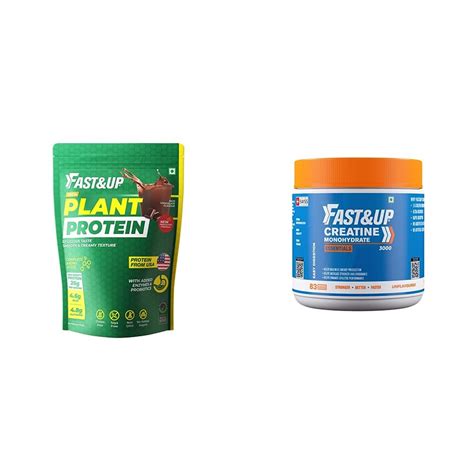 Fast&Up Vegan Plant Protein (31g Protein – Pea isolate & Brown Rice ...