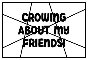 CROWING ABOUT MY FRIENDS! Scarecrow Coloring Pages, Scarecrow Classroom ...