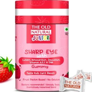 The Old Natural Sharp Eye Fruit Pectin Based gummies with lutein ...