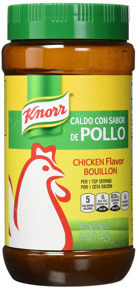 Knorr Granulated Chicken Bouillon 35.3 oz - 1 Pack - Savory Seasoning ...