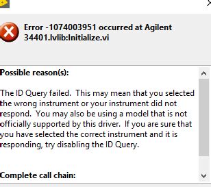 Image result for HP 34401A LabVIEW Example