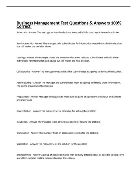 Image result for Re-Level Business Development Test Questions