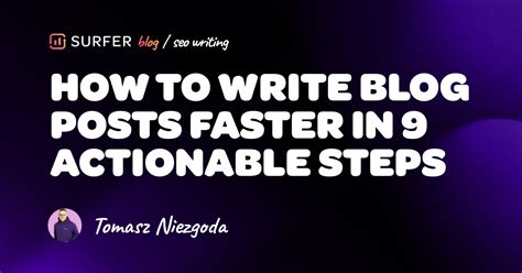 Image result for How to Write Blog Posts Fast