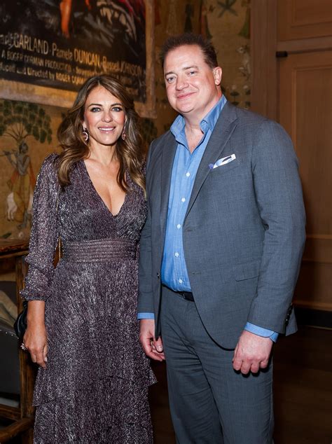Comeback king Brendan Fraser stages a Bedazzled reunion with Elizabeth ...