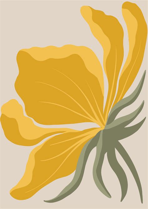 Golden Bloom Bohemian Poster