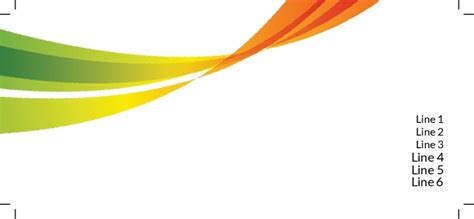 Slim Visiting Cards Designs and Templates