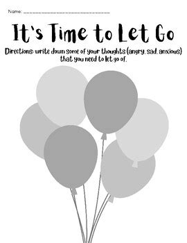 Learning to Let Go Worksheet 的图像结果