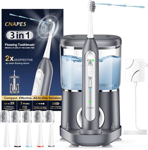 Amazon.com: Electric Toothbrush with Water Flosser Combo in One - Sonic ...
