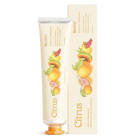 Revitin Natural Toothpaste and Prebiotic Oral Therapy (1 pack) : Amazon ...