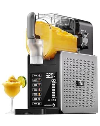 Slushie Machine, No Ice Needed Slushy Machine for Home, 6 Preset ...