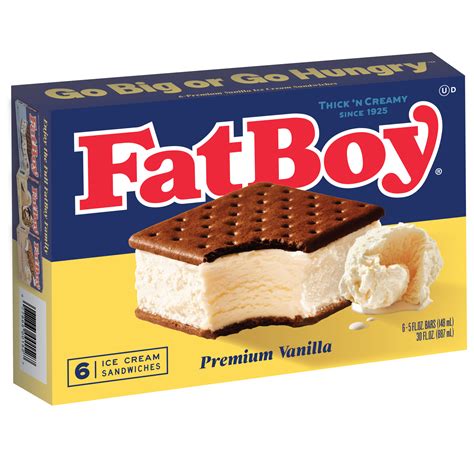 FatBoy Ice Cream | Ice Cream Sandwiches