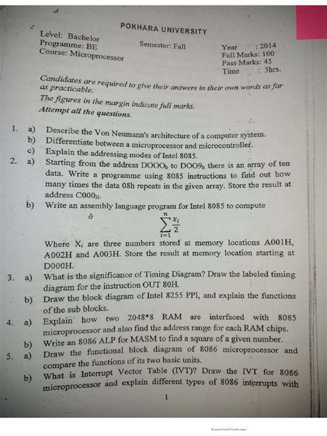 Image result for Microprocessor Practics Problem