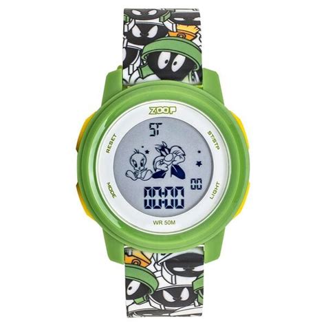Buy Online Zoop Looney Tunes Digital Watch with Green Case and Green ...