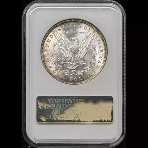 1887 Morgan Silver Dollar NGC MS-63 - Allgood Coin