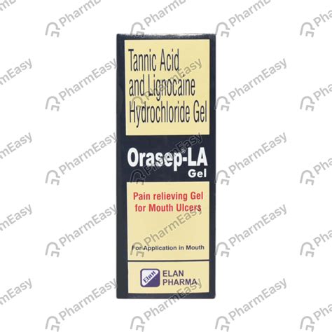 Orasep La Bottle Of 15ml Mouth Gel: Uses, Side Effects, Price & Dosage ...