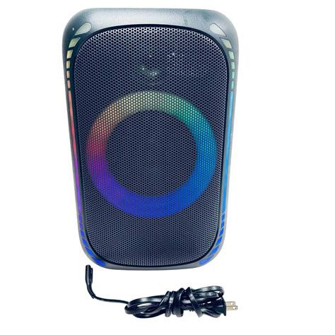 Onn 100094812 Medium Party Speaker LED Lighting