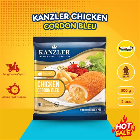 Jual Kanzler Chicken Cordon Bleu 300 gr-Nugget/Nugget Crispy/Mozaik ...
