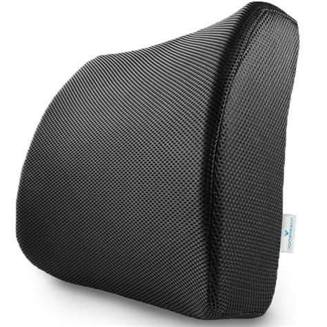 Memory Foam Lumbar Support Pillow Seat Cushion