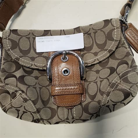 BROWN COACH PURSE