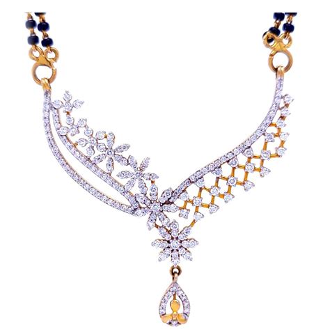 Buy quality Kusumina diamond mangalsutra in Bardoli