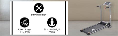 Buy KAMACHI KTM-08 Series Motorized Treadmill (1.5-2 HP), (Free Online ...