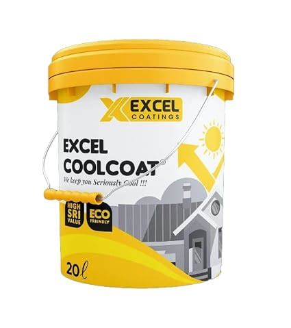 Excel Coatings High SRI Heat Reflective Cool Roof Paint Summer Cool ...