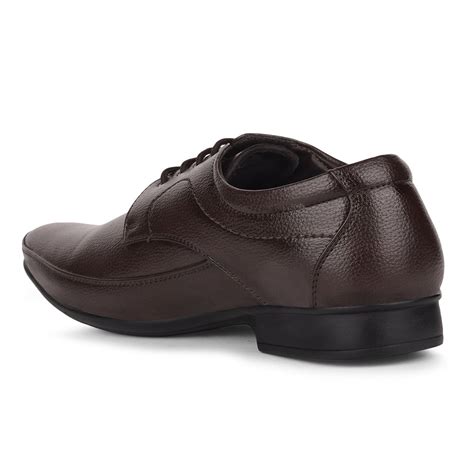 Buy Fortune By Liberty HIL-7 Formal Derby Shoes For Men - Brown