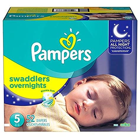 Pampers Swadlers Size 5 | Overnight diapers, Baby diapers sizes ...